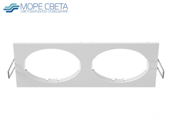 Рамка Lightstar X2 217526 для светильника LIGHTSTAR INTERO-16 Квадрат белая