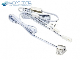 Сенсорный ИК-выключатель SL-DW-1 (12-24V, 5A, 60W) 1 датчик открытие двери хром