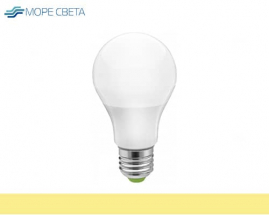 Светодиодная лампа A60 E27 7-8W 2700-3200K 220V теплая белая