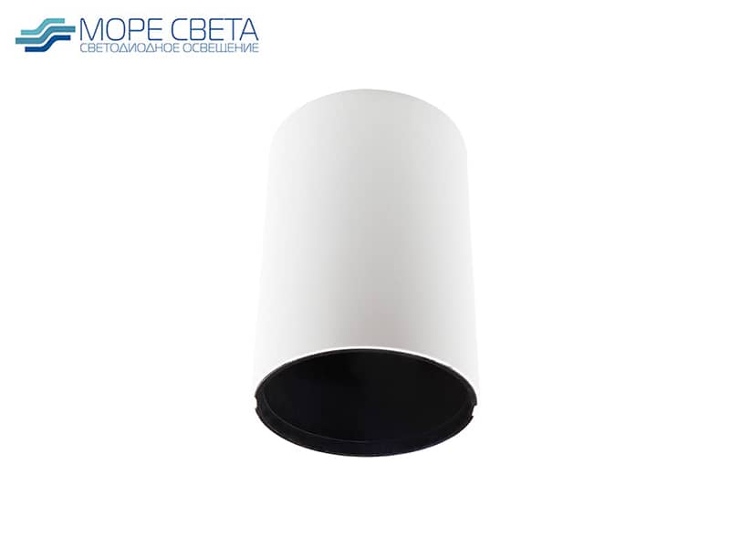 Р-Накладной светильник Lightstar Ottico 214410 под лампу GU10 Круг белый с черным*** Р-Накладной светильник Lightstar Ottico 214410 под лампу GU10 Круг белый с черным***