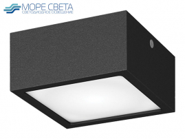 Накладной LED светильник Lightstar Zolla-Q 213927 BK 10W 4000K 220V Квадрат черный