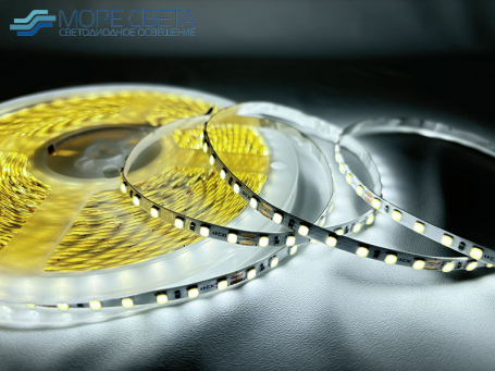 Светодиодная лента SL SMD2835 120LED 12W 24V IP20 дневная белая 5мм