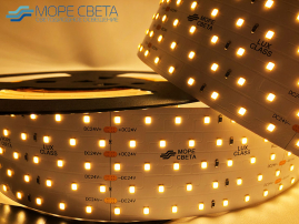 Светодиодная лента Lux SL SMD2835 350LED 36W 3000-3200K 24V IP20 58mm Теплая белая