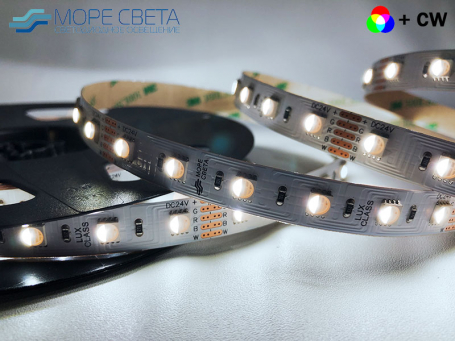 Светодиодная лента Lux SL SMD5050 60LED 19.2W 24V IP20 RGB+W
