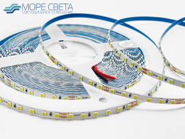 Светодиодная лента SL SMD2835 120LED 12W 24V IP20 холодная белая 5мм