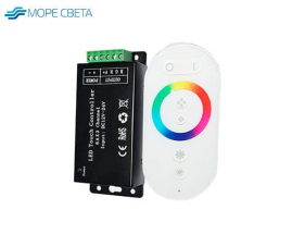 Контроллер SL LED-TOUCH (RGB, 12-24V, 24A, 288-576W, Пду RF, Белый)