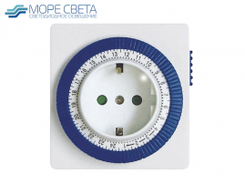 Розетка с таймером Smartbuy SBE-STM1 механическая 3600Вт 220В белая