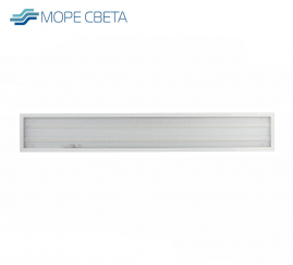 Накладной LED светильник 1200x180x19 48-50W 6500K призма
