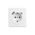 KRANZ KR-78-0704-1 Розетка ROUND 1-ая с/з с/у з/ш 16А с USB A+C быс зарядки 5В/3А перлам KRANZ KR-78-0704-1 Розетка ROUND 1-ая с/з с/у з/ш 16А с USB A+C быс зарядки 5В/3А перлам