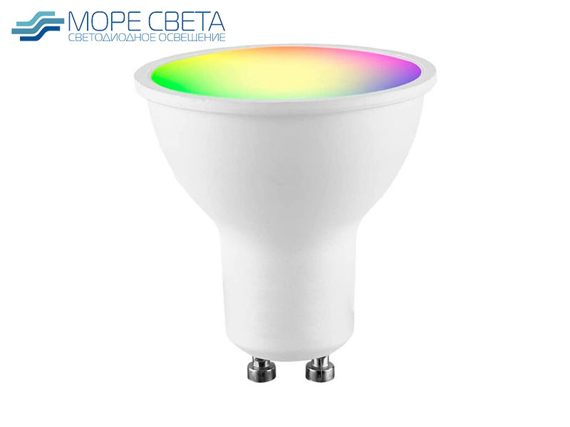 Светодиодная Смарт лампа IH G45 GU10 11W Wi-Fi 220V RBG+CCT Светодиодная Смарт лампа IH G45 GU10 11W Wi-Fi 220V RBG+CCT