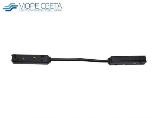 Коннектор угловой IZILED 48V черный