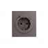 KRANZ KR-78-0704-6 Розетка STRONG 1-ая с/з с/у з/ш 16А с USB A+C быстрой зарядки 5В/3А графит KRANZ KR-78-0704-6 Розетка STRONG 1-ая с/з с/у з/ш 16А с USB A+C быстрой зарядки 5В/3А графит
