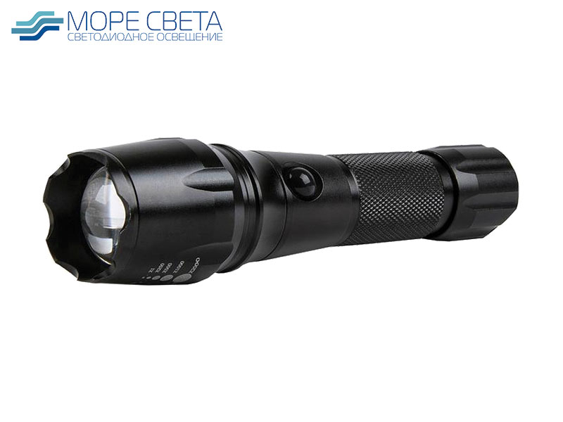 НоменклатураПрисоединенныеФайлы Фонарь светодиодный Smartbuy XM-L T6 COB 10W фокусировка луча черный