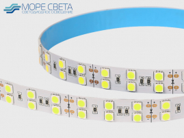 Светодиодная лента SMD5050 120LED 28.8W 12V IP20 Холодная белая