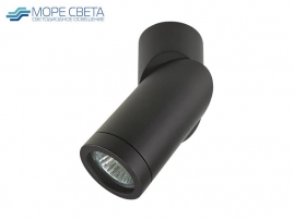 Накладной светильник Lightstar Illumo F 051017 под лампу GU10 Круг черный