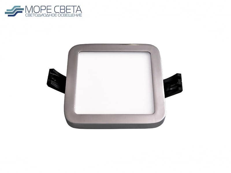 Р-Встраиваемый LED светильник Альфасвет LF-708 6W 4000-4500K 220V Квадрат хром*** Р-Встраиваемый LED светильник Альфасвет LF-708 6W 4000-4500K 220V Квадрат хром***