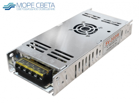 Светодиодный блок питания открытый 300W 5V IP20