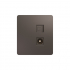 KRANZ KR-78-0722-2 Розетка ROUND компьютерная RJ45 кат6 + TV с/у титан KRANZ KR-78-0722-2 Розетка ROUND компьютерная RJ45 кат6 + TV с/у титан