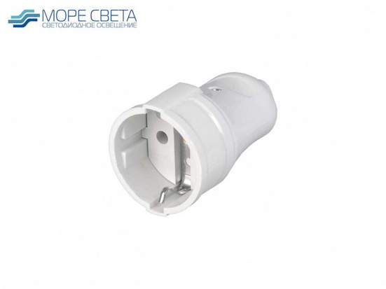 Штепсельное гнездо с-з WZ 16A 250V белое