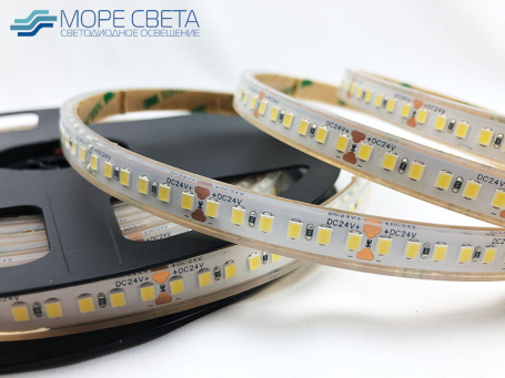 Светодиодная лента Lux SL SMD2835 180LED 15W 6000-6500K 24V IP68 Холодная белая в/з