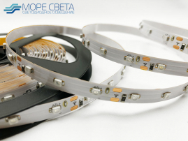 Светодиодная лента SMD2835/3528 60LED 4.8W 12V IP20 Синяя