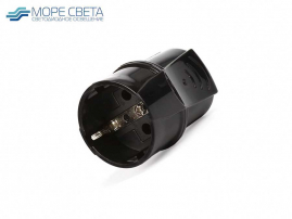 Штепсельное гнездо с-з BZ 16A 250V черное