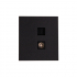 KRANZ KR-78-0722-5 Розетка STRONG компьютерная RJ45 кат6 + TV с/у антрацит KRANZ KR-78-0722-5 Розетка STRONG компьютерная RJ45 кат6 + TV с/у антрацит