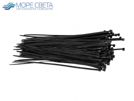Хомут нейлоновый 2.5x120 уп=100шт черный