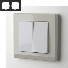Рамка на 2 поста Werkel W0021803 Слоновая кость
