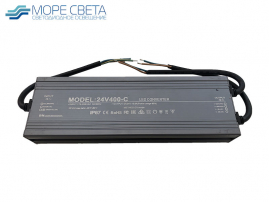 Блок питания SL 400Вт 24В 16.6A IP67 металл Slim