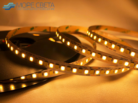 Светодиодная лента Lux SL SMD2835 240LED 19.2W 24V IP20 CCT Биполярная