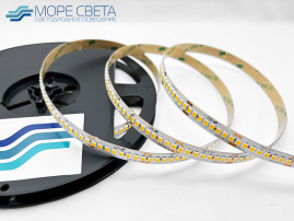 Светодиодная лента Lux SL SMD2835 240LED 18W 3000-3200K 24V IP20 150 Lm/W Теплая белая