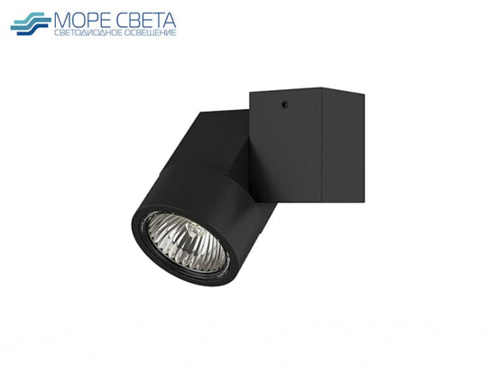 Накладной светильник Lightstar Illumo F 051027 под лампу GU10 Квадрат черный
