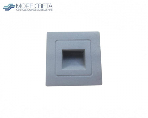 Лестничный LED светильник Gala GL380S-3K-BK 3W 3000K IP20 квадрат черный