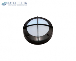 Накладной светильник Ecola B4143S под лампу GX53 IP65 Круг черный