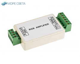 Светодиодный усилитель LN12 (RGB, 12-24V, 12A, 144-288W, Серый)