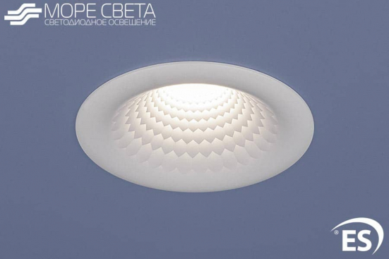 Р-Встраиваемый LED светильник ES 9904-WH 5W 4200K Круг белый***