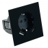 STEKKER МИЯ Розетка (механизм) Type C+ USB ЧЕРНЫЙ БАРХАТ RST16-3119-05 IP20 STEKKER МИЯ Розетка (механизм) Type C+ USB ЧЕРНЫЙ БАРХАТ RST16-3119-05 IP20