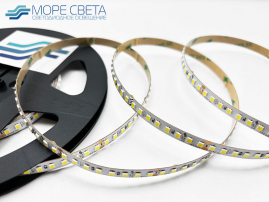 Светодиодная лента Lux SL SMD2835 160LED 12W 6000-6500K 24V IP20 150 Lm/W Холодная белая