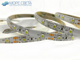Светодиодная лента SMD2835 60LED 4.8W 12V IP65 Холодная белая в силиконе