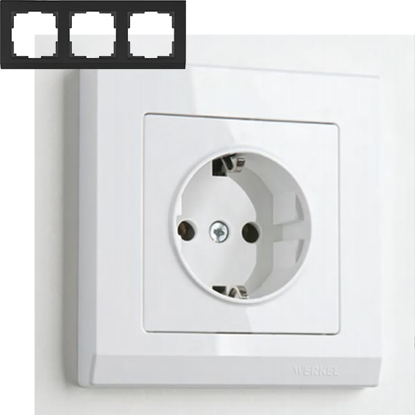 Рамка на 3 поста Werkel W0031801 Белый Рамка на 3 поста Werkel W0031801 Белый