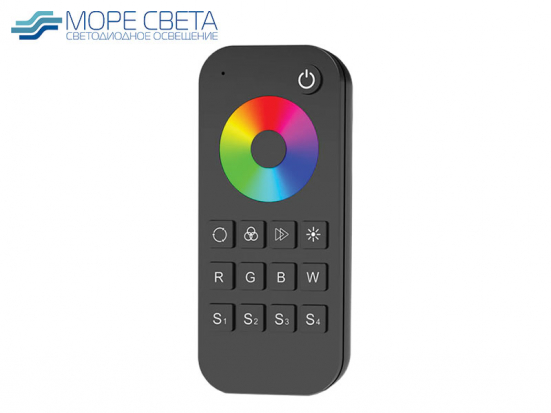 Пульт Lux Smart RT4 (1 зона, RGB/RGBW, RF, Черный)