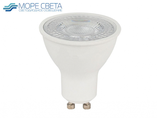 Светодиодная лампа GU10 15W 4000-4500K 220V 30° линза дневная белая