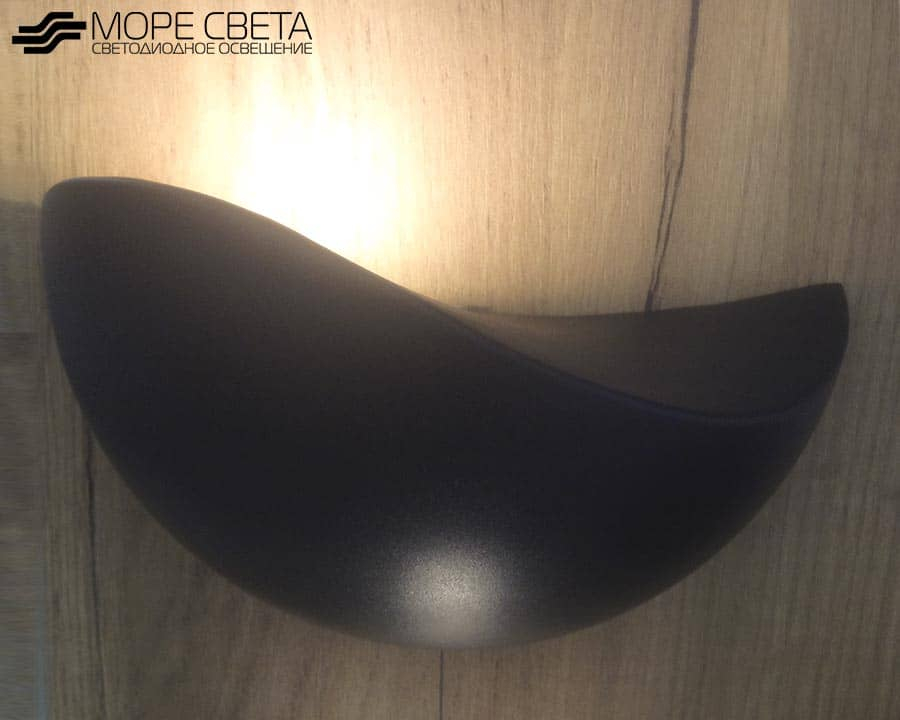 Архив------Настенный LED светильник Gala GL-69B 6W 3000K IP54 черный