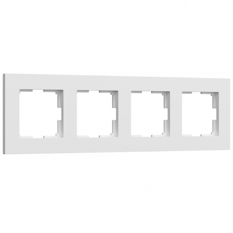 Рамка Slab на 3 поста Werkel W0032961 Белый матовый