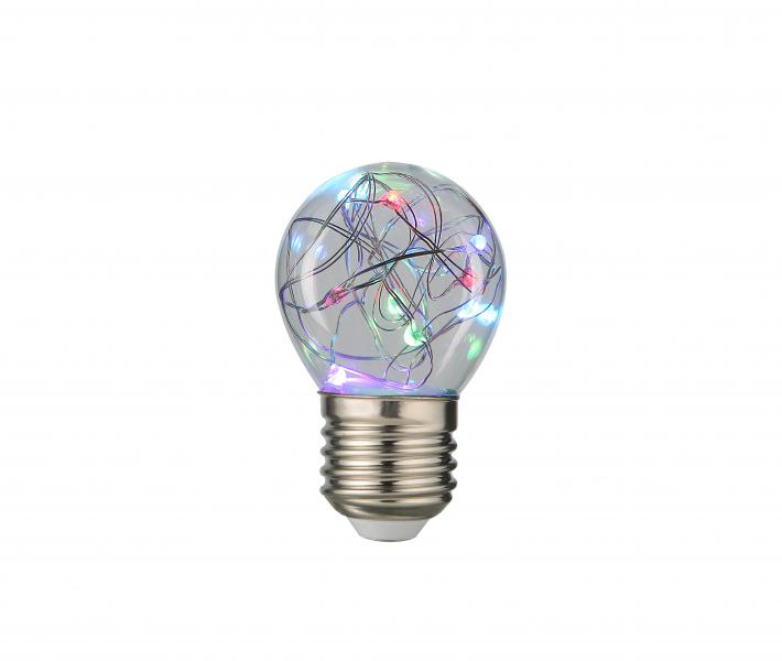 Декоративная LED лампа General G45F E27 1W RGB Декоративная LED лампа General G45F E27 1W RGB