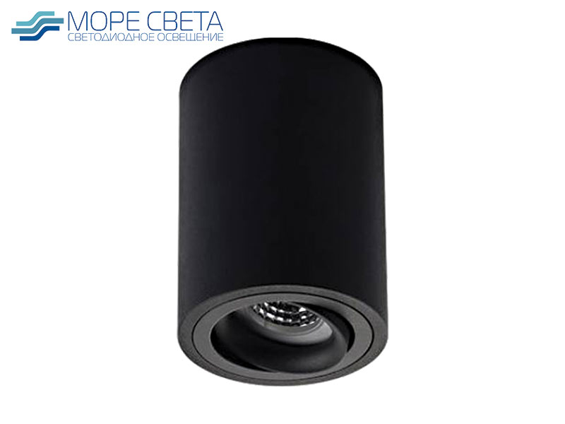 Архив------Накладной светильник Abrissvet M02-85115 Black под лампу GU10 Круг черный