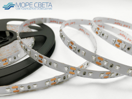 Светодиодная лента SMD2835 120LED 9.6W 12V IP20 Зеленая