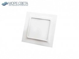 Встраиваемый LED светильник Альфасвет LF-707 9W 4000-4500K Квадрат белый
