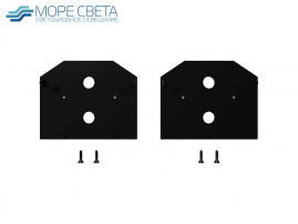 ST046.189.00 Торцевая заглушка (2 шт) ST-Luce для натяжного полотка Черный